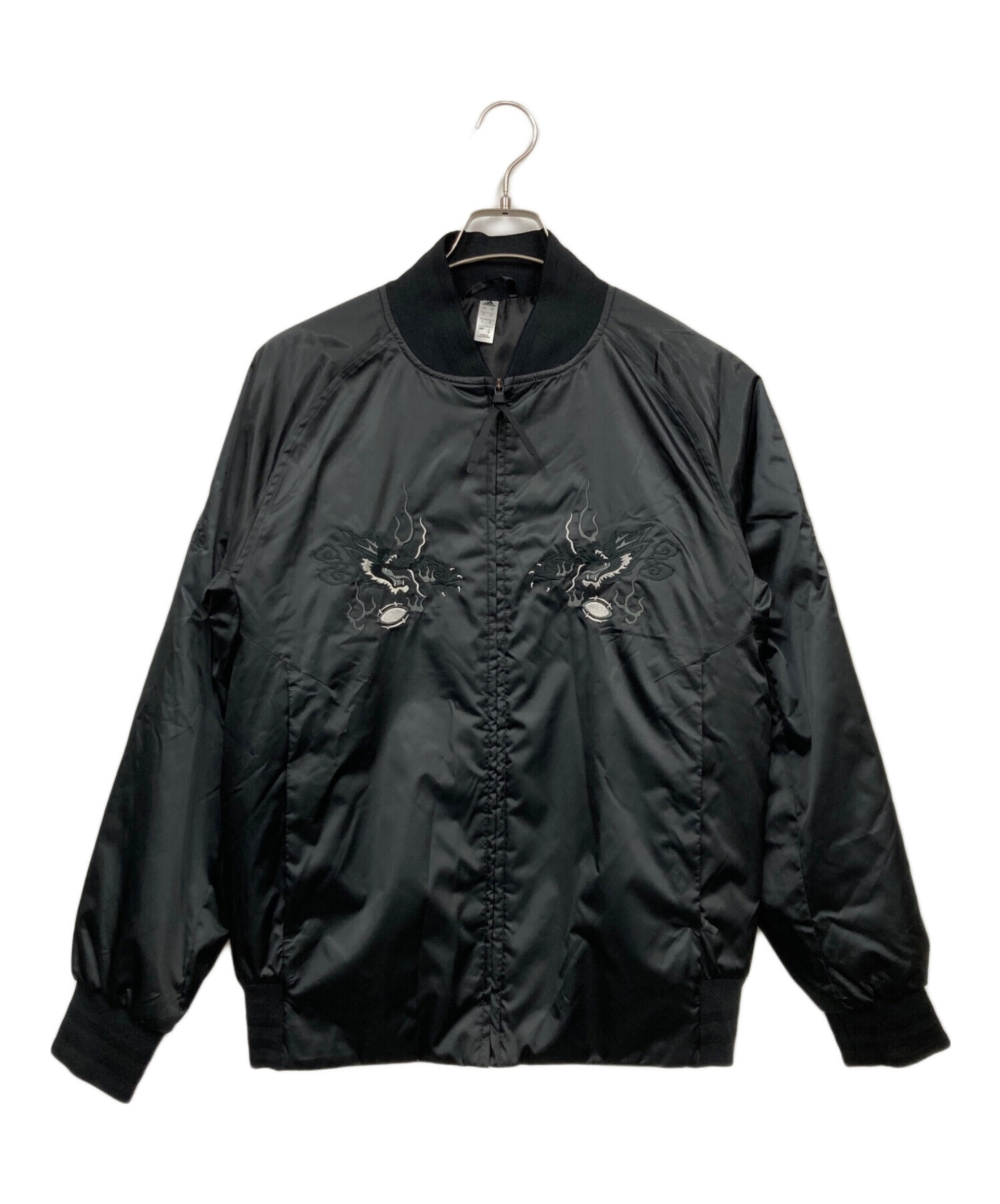 中古・古着通販】adidas (アディダス) オールブラックス スカジャン