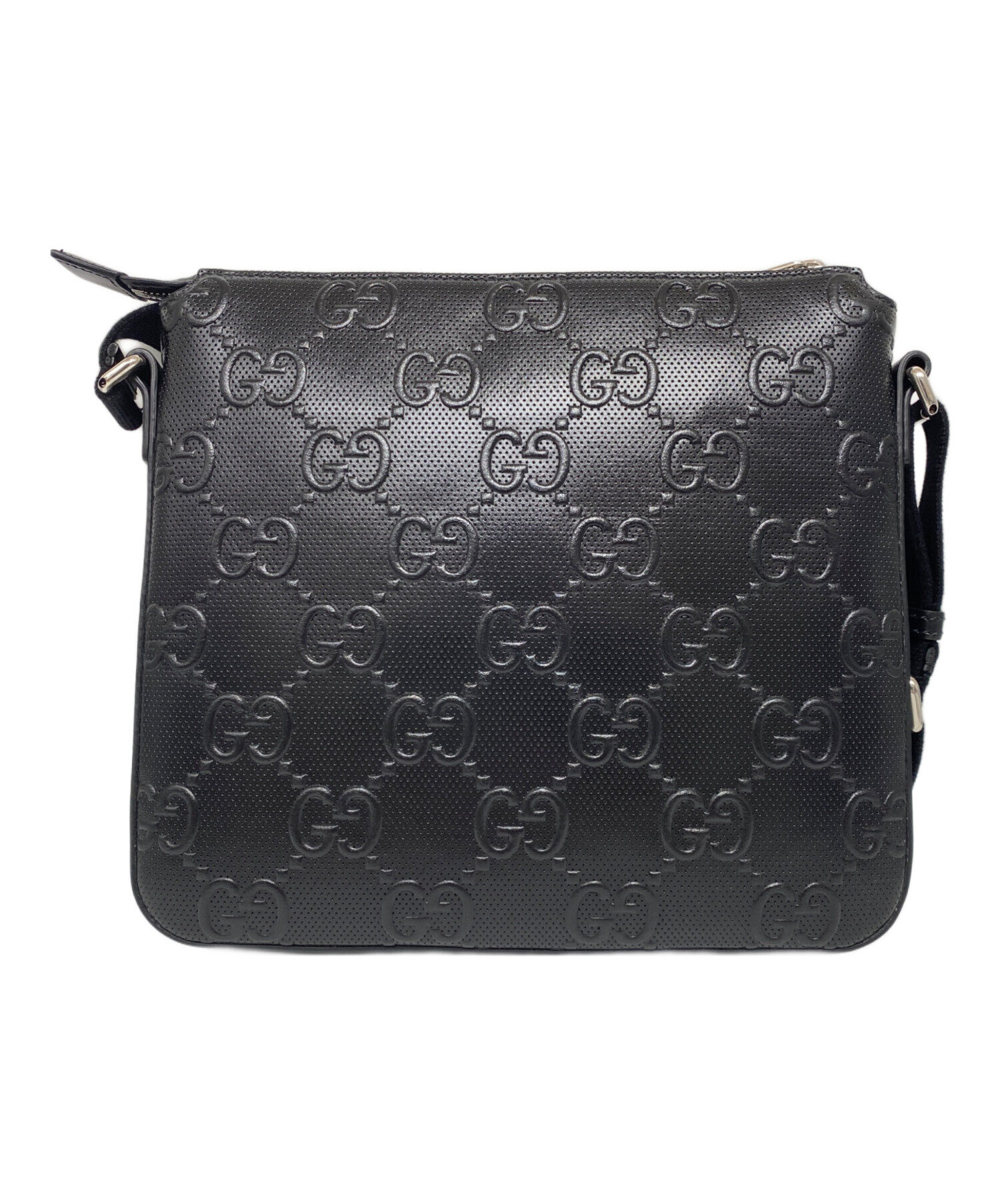 中古・古着通販】GUCCI (グッチ) グッチシマ レザー メッセンジャー