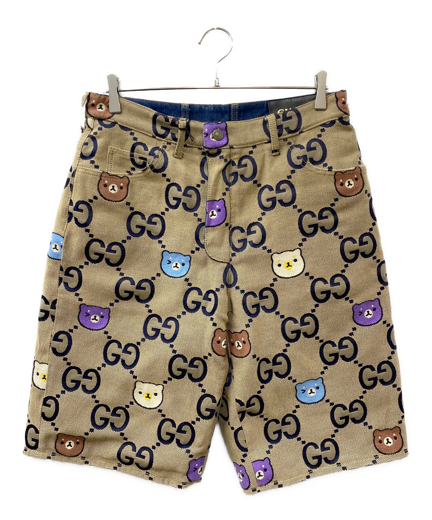 中古・古着通販】GUCCI (グッチ) ジャンボGG アニマルリバーシブル
