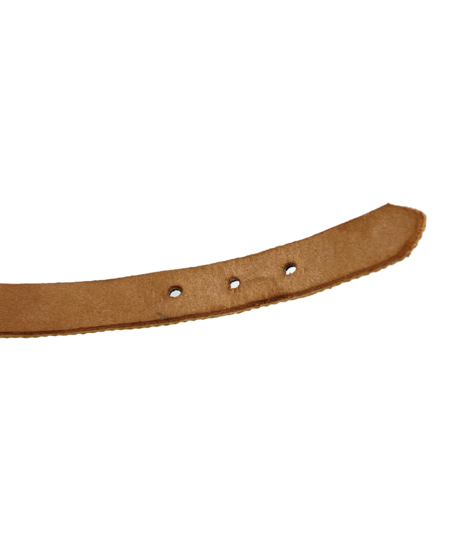 中古・古着通販】GUCCI (グッチ) ダブルGラインストーン装飾レザー