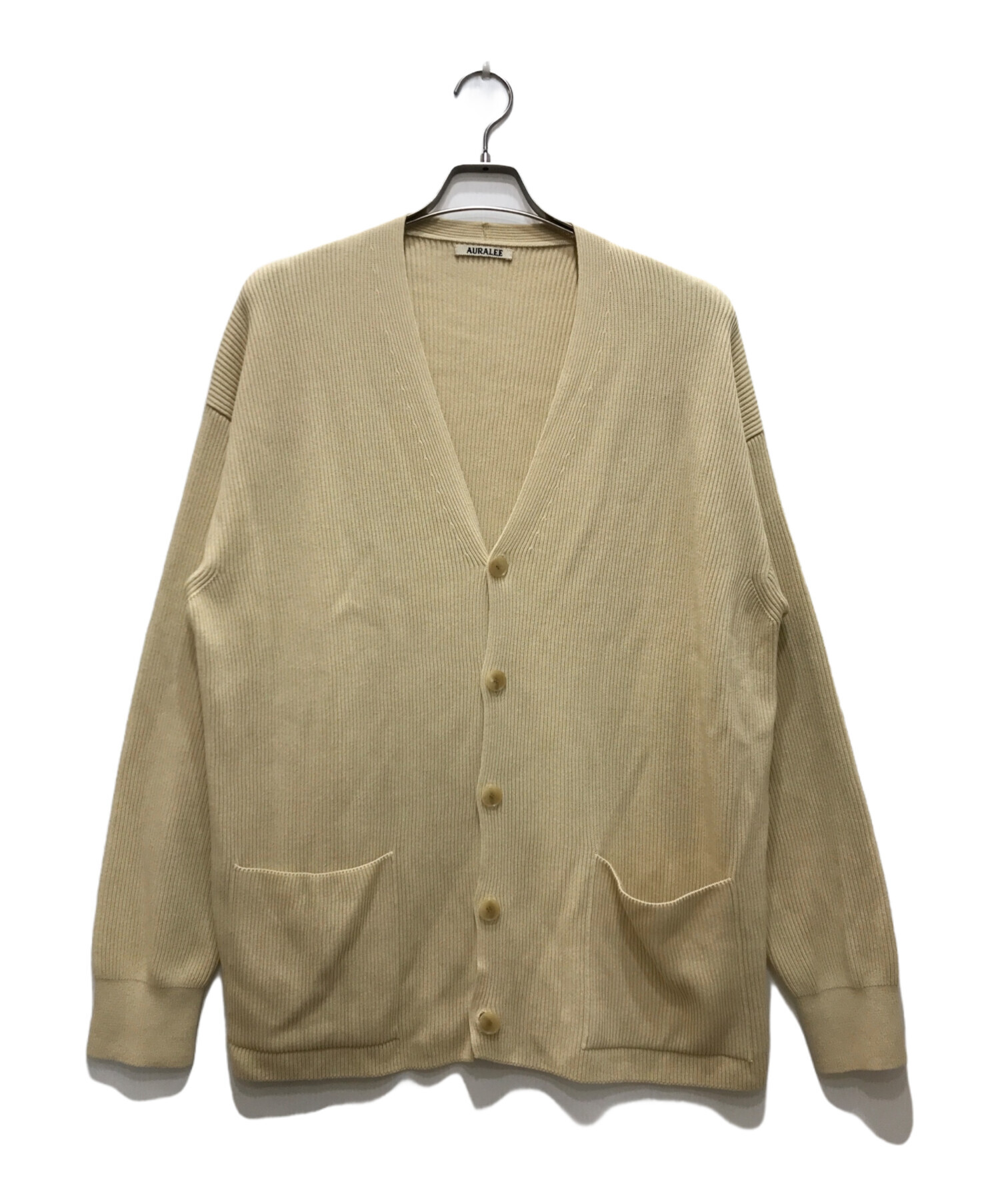 中古・古着通販】AURALEE (オーラリー) SUPER HARD TWIST RIB KNIT BIG