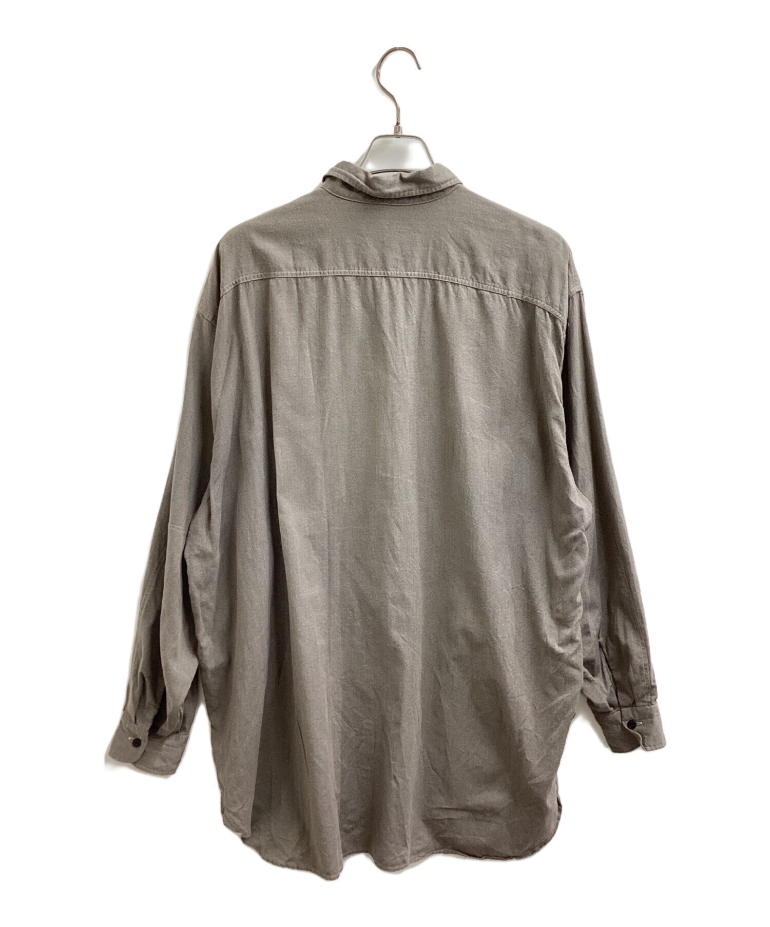 中古・古着通販】COMOLI (コモリ) ヨリ杢 ワークシャツ / Made in