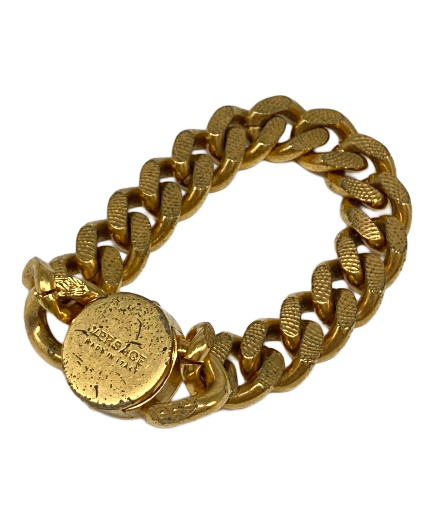 中古・古着通販】VERSACE (ヴェルサーチ) メデューサロゴチェーン