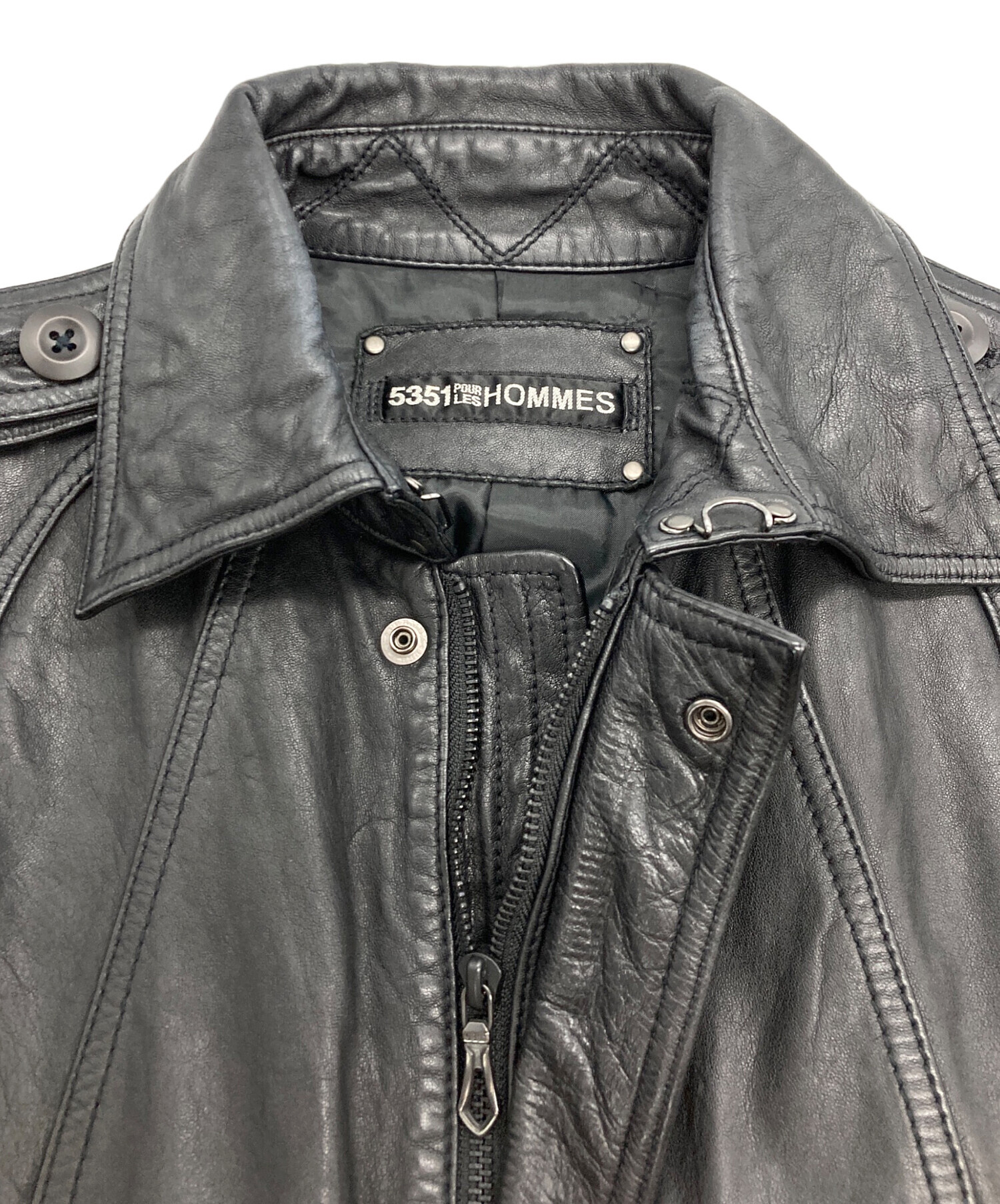 中古・古着通販】5351 pour les hommes (5351プールオム) ホースレザー