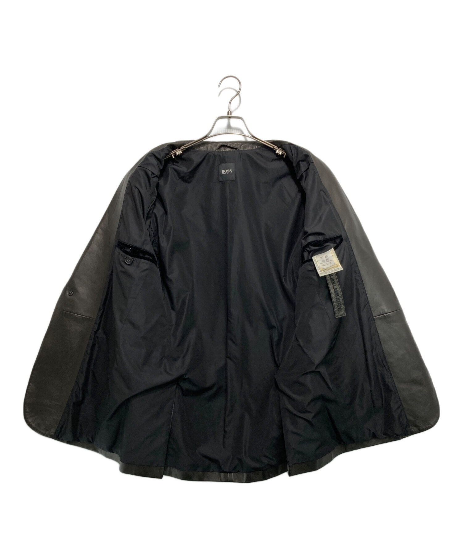 中古・古着通販】HUGO BOSS (ヒューゴ ボス) レザーテーラード