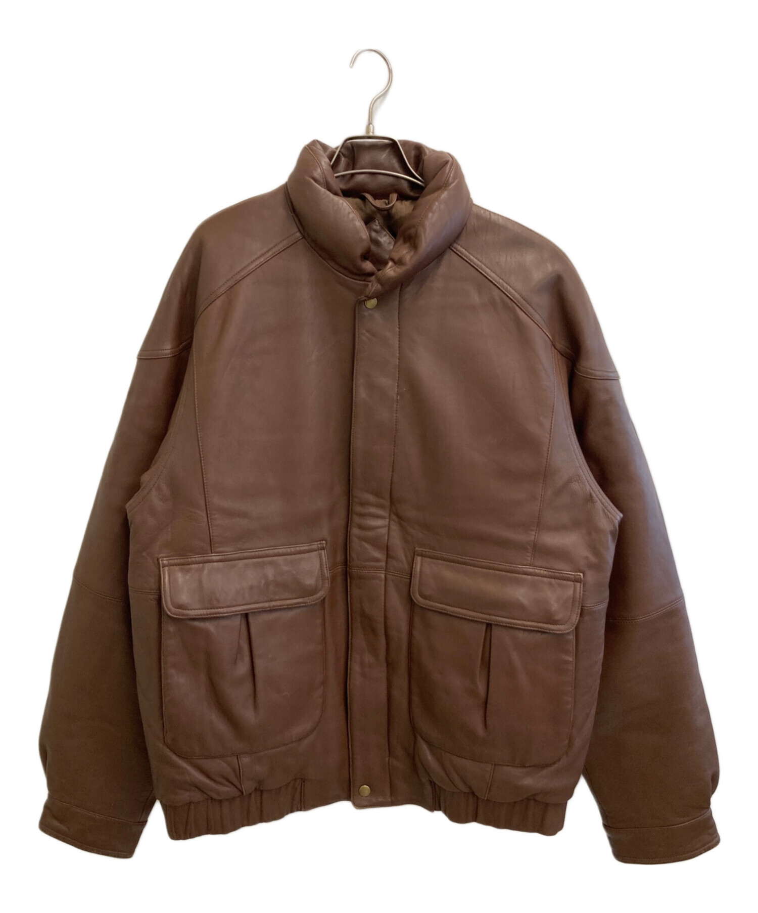 中古・古着通販】Eddie Bauer (エディーバウアー) レザーダウン