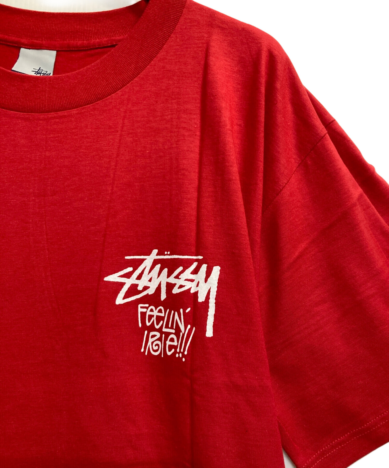 中古・古着通販】stussy (ステューシー) RASTA CIRCLE LION LOGO T