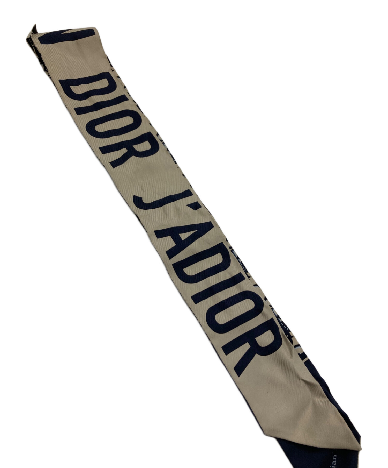 中古・古着通販】Dior (ディオール) ミッツァシルクスカーフ ネイビー