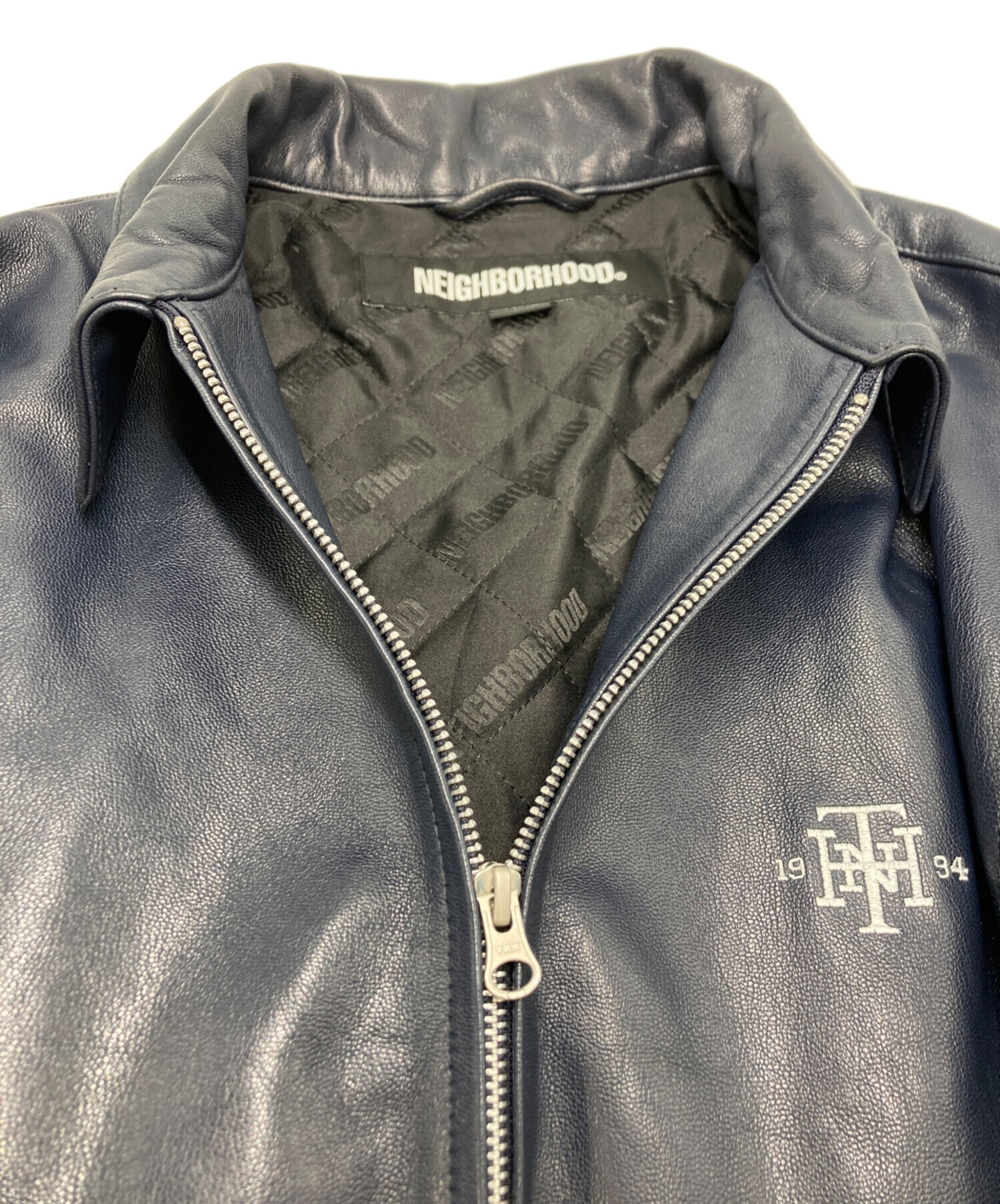 中古・古着通販】NEIGHBORHOOD (ネイバーフッド) LEATHER ZIP WORK