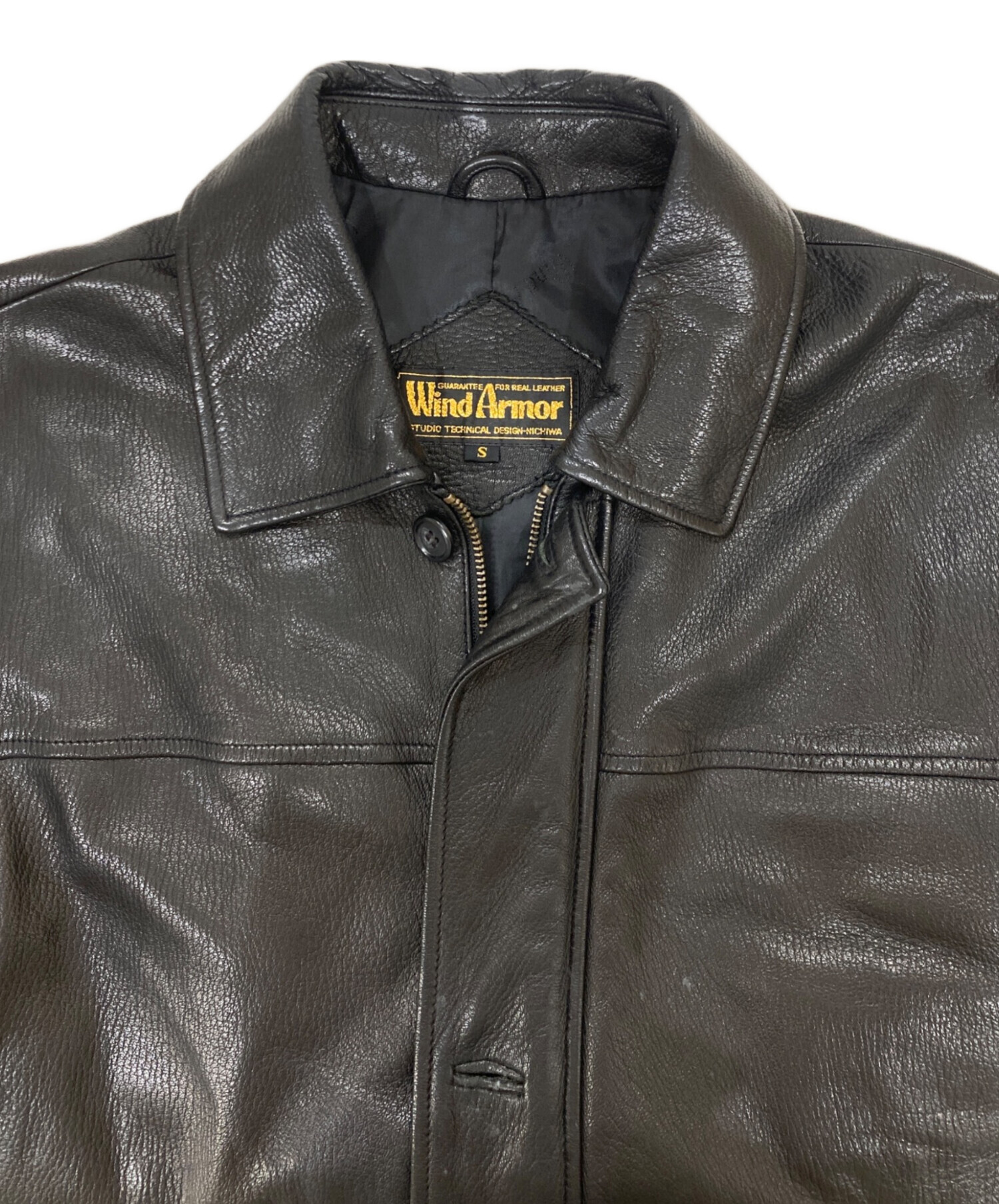 中古・古着通販】Wind Armor (ウィンドアーマー) レザージャケット