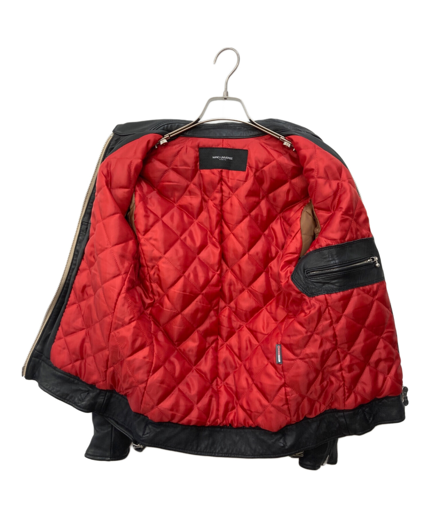 中古・古着通販】nano・universe (ナノ・ユニバース) ラムレザー