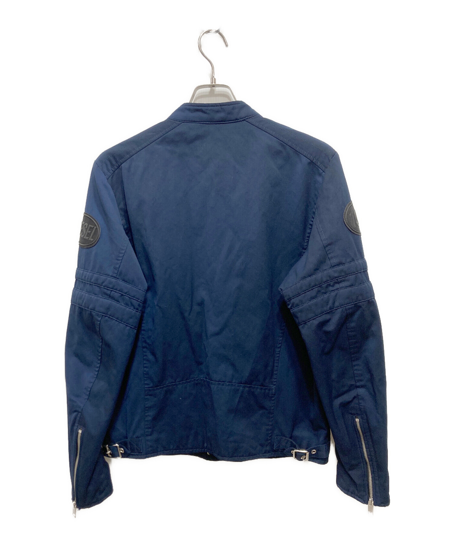 中古・古着通販】DIESEL (ディーゼル) シングルライダースジャケット