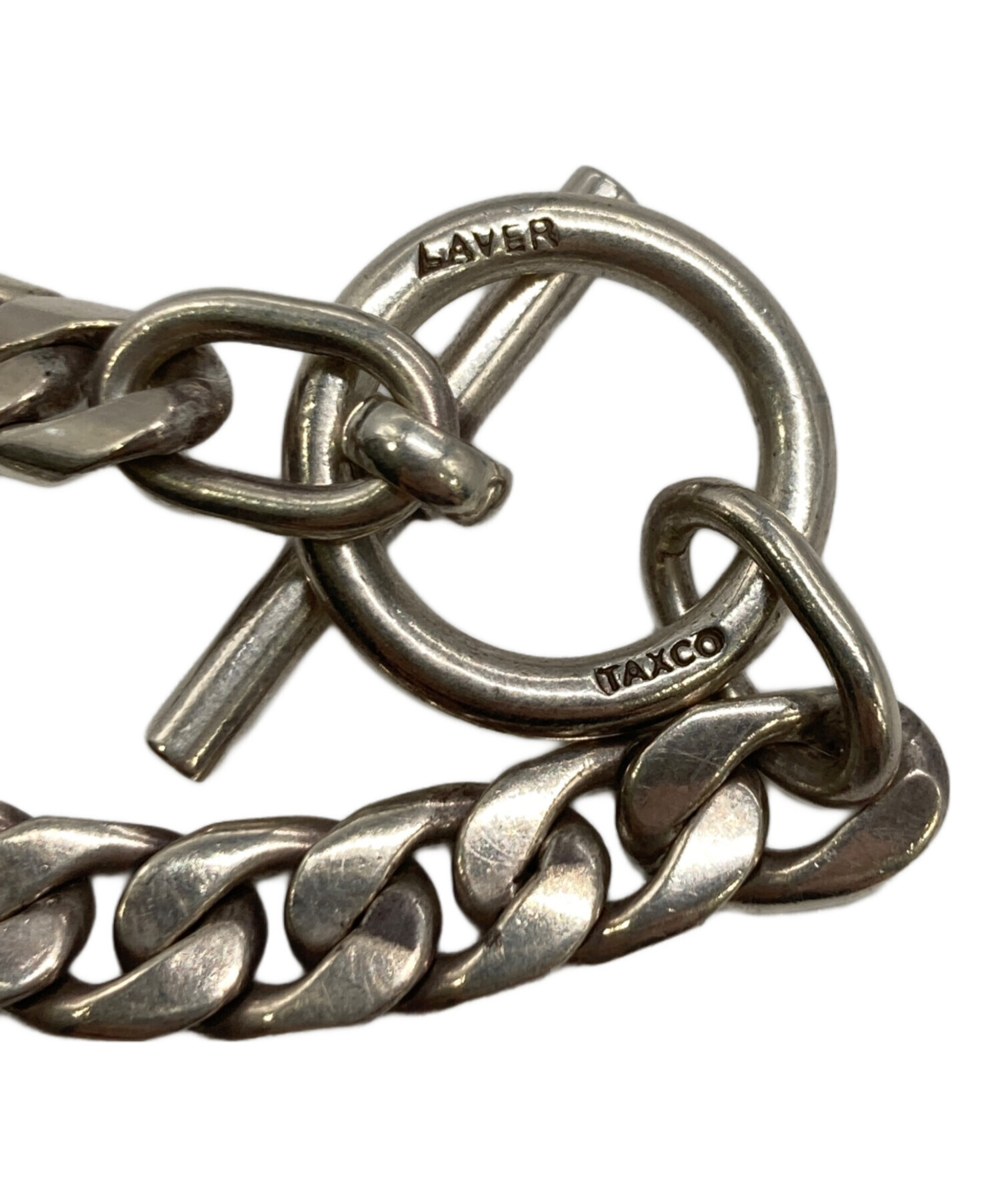 中古・古着通販】LAVER (ラバー) シルバーチェーンブレスレット / 9MM