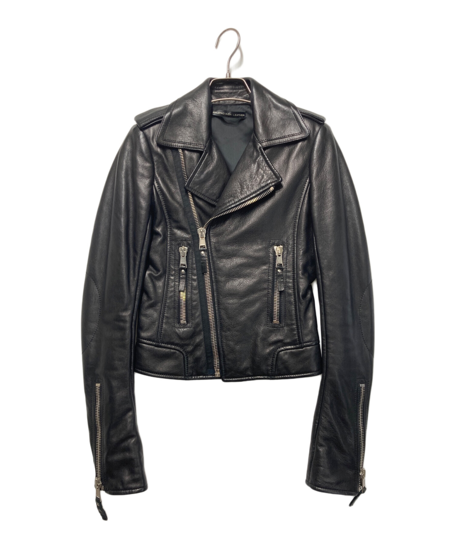 中古・古着通販】BALENCIAGA (バレンシアガ) レザーライダース