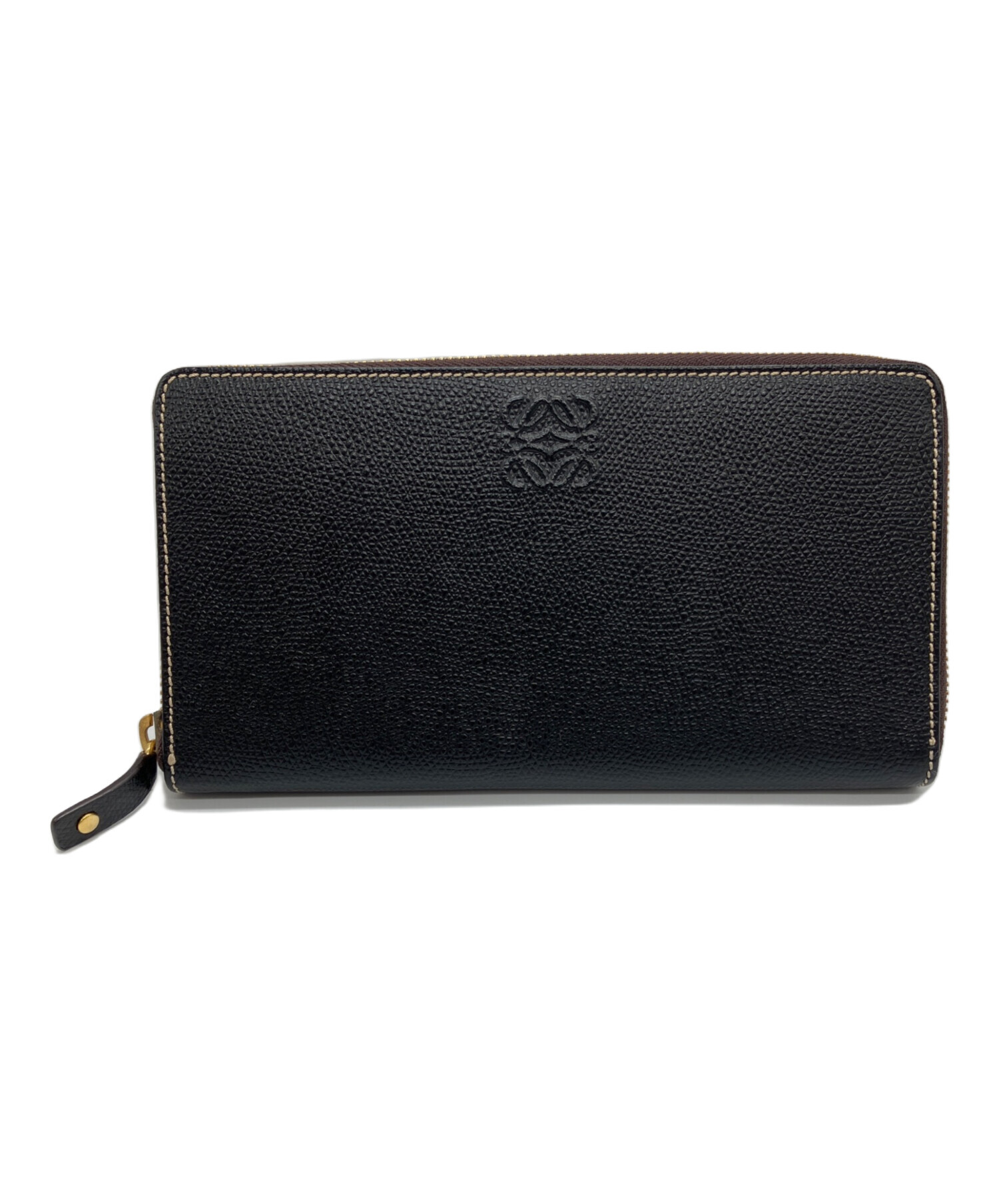 中古・古着通販】LOEWE (ロエベ) 長財布 ブラック｜ブランド・古着通販