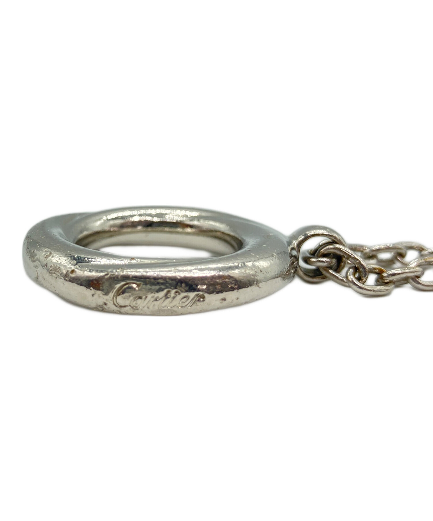 中古・古着通販】Cartier (カルティエ) パンテールキーリング シルバー