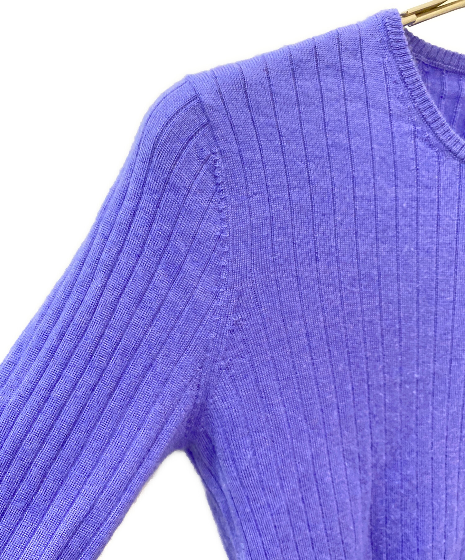 中古・古着通販】BLAMINK (ブラミンク) カシミヤシルク18Gクルーネック