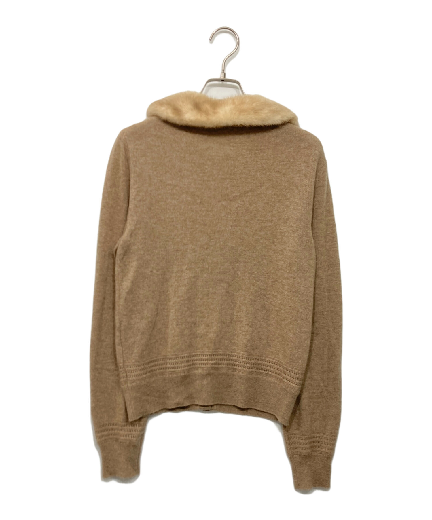 中古・古着通販】FOXEY (フォクシー) ミンクファー付カシミヤ