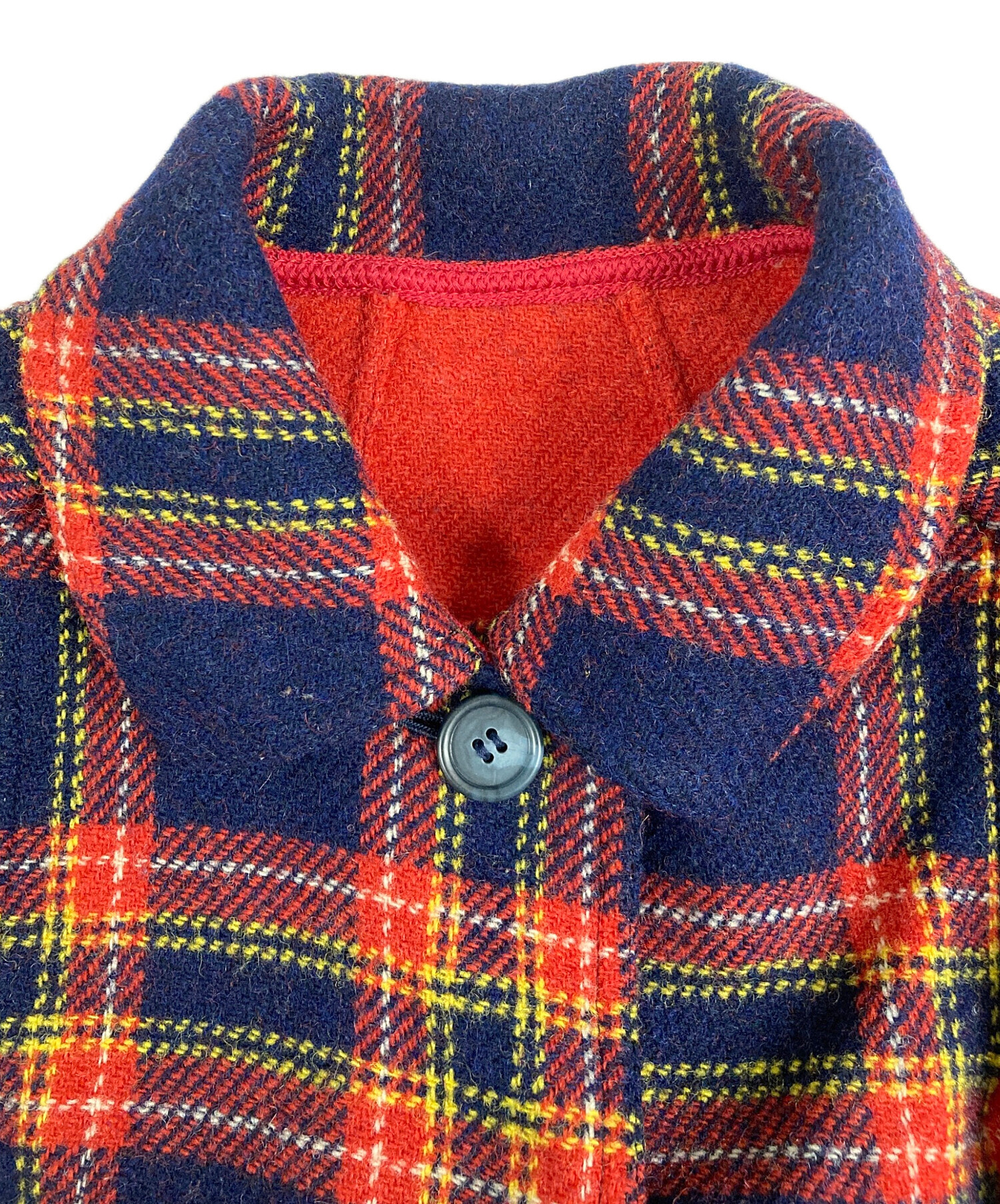 中古・古着通販】YORKLAND (ヨークランド) チェックリバーシブルコート