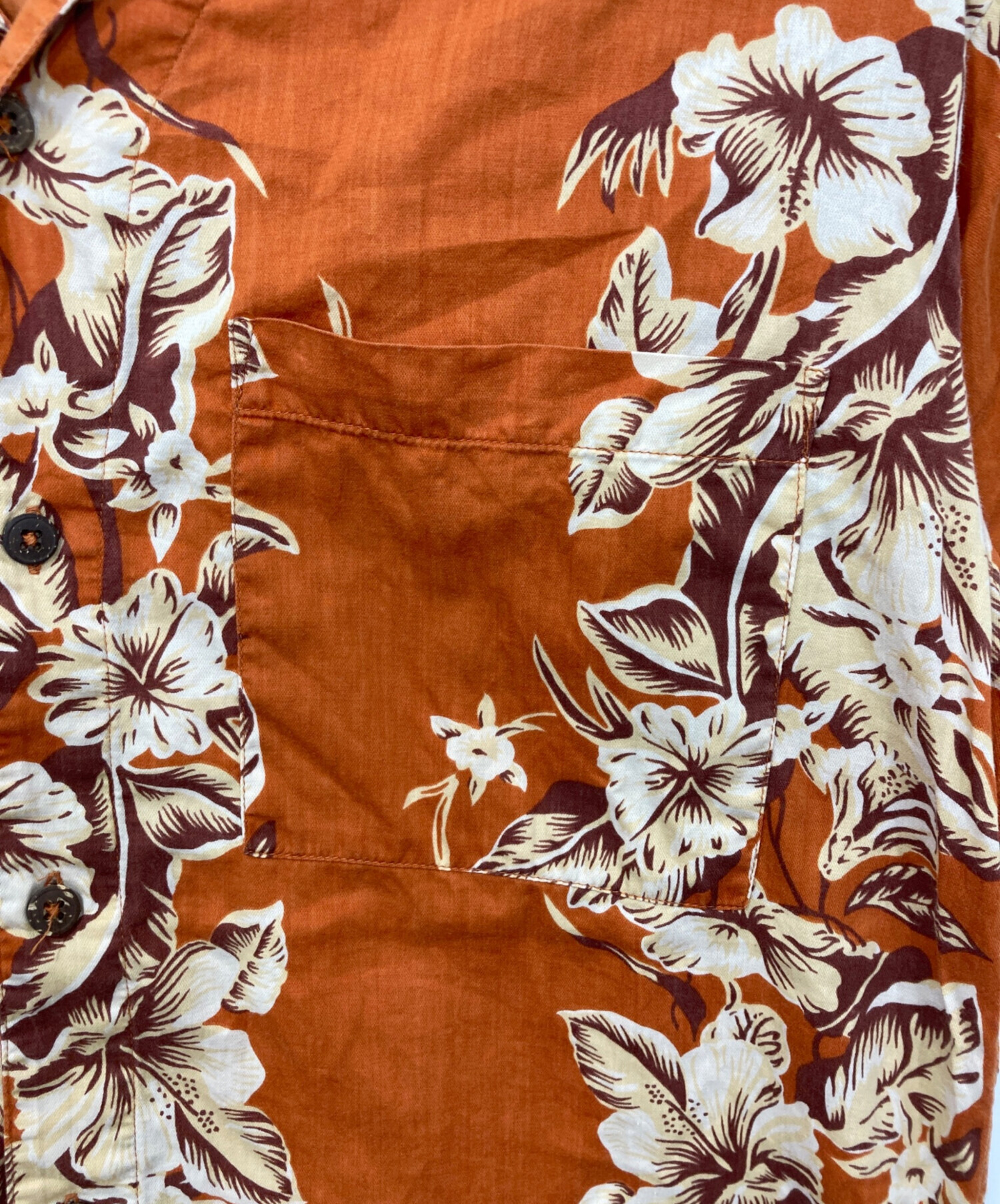 中古・古着通販】Patagonia (パタゴニア) アロハシャツ オレンジ