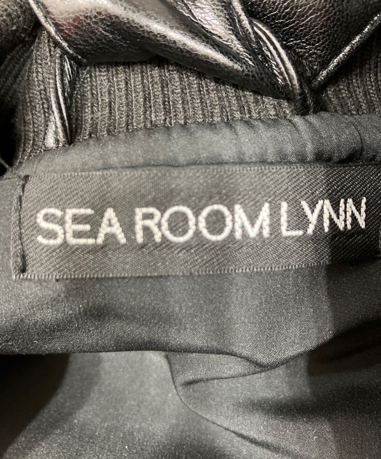 中古・古着通販】Sea Room lynn (シールームリン) ECO LEATHER THERMO