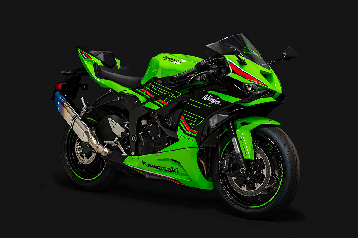 トリックスター / Ninja ZX-6R(24-26) 政府認証スリップオンマフラー
