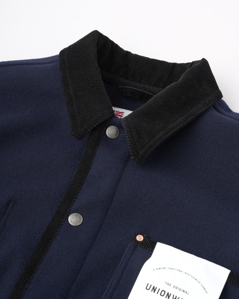 UNIONWEAR】WORK JACKET 002 ワークジャケット 002｜ネイビー｜メンズ