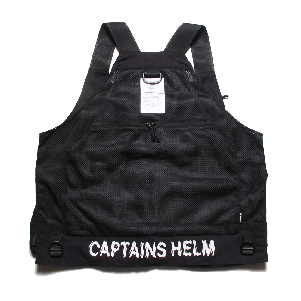 キャプテンズヘルム #ユーティリティー バック メッシュ ベスト