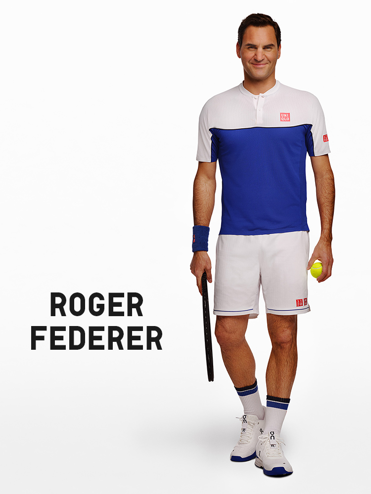ロジャー・フェデラー （Uniqlo Global Brand Ambassador）｜ユニクロ