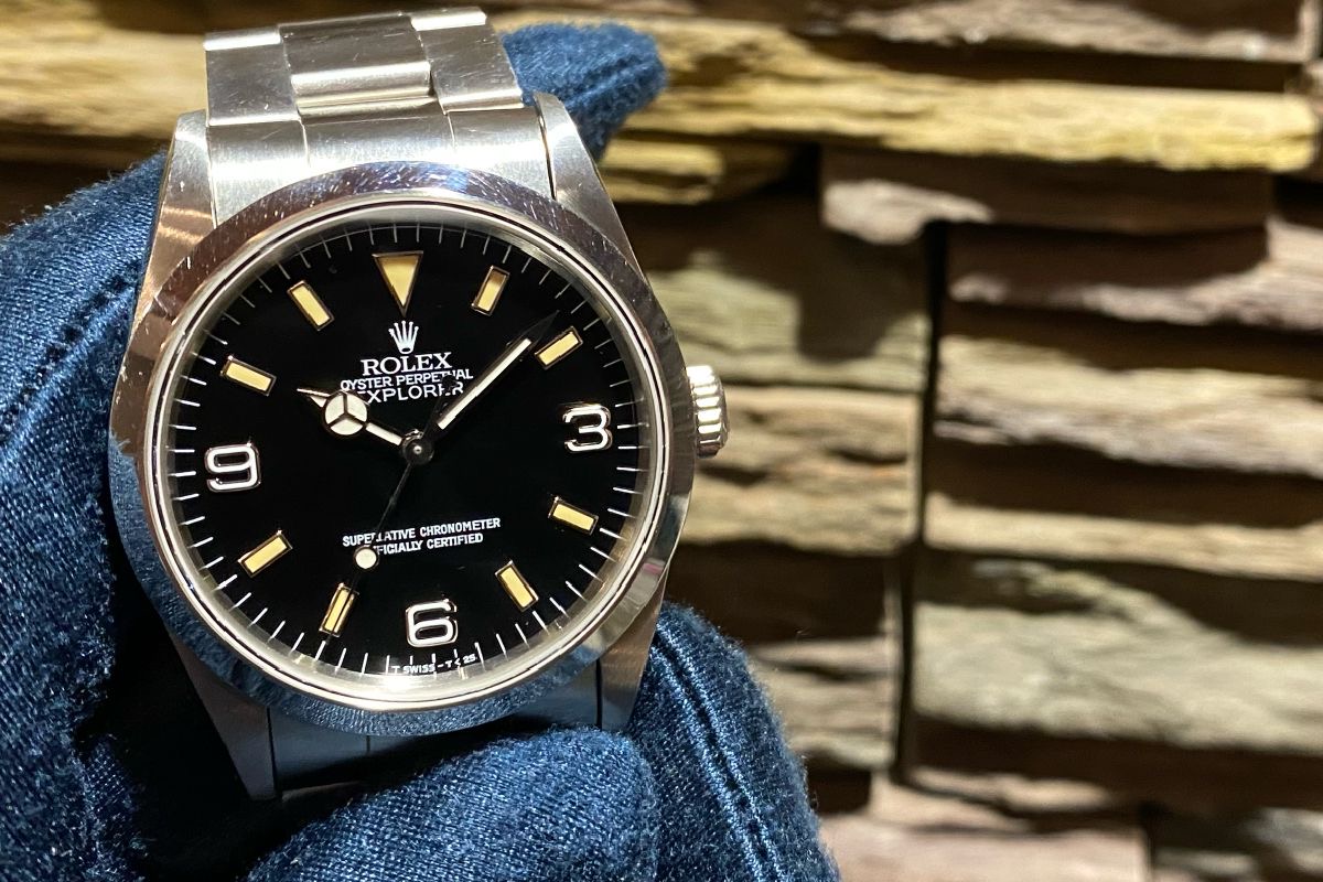 稀に見る焼けが魅力！パンプキン エクスプローラー！ ロレックス 14270