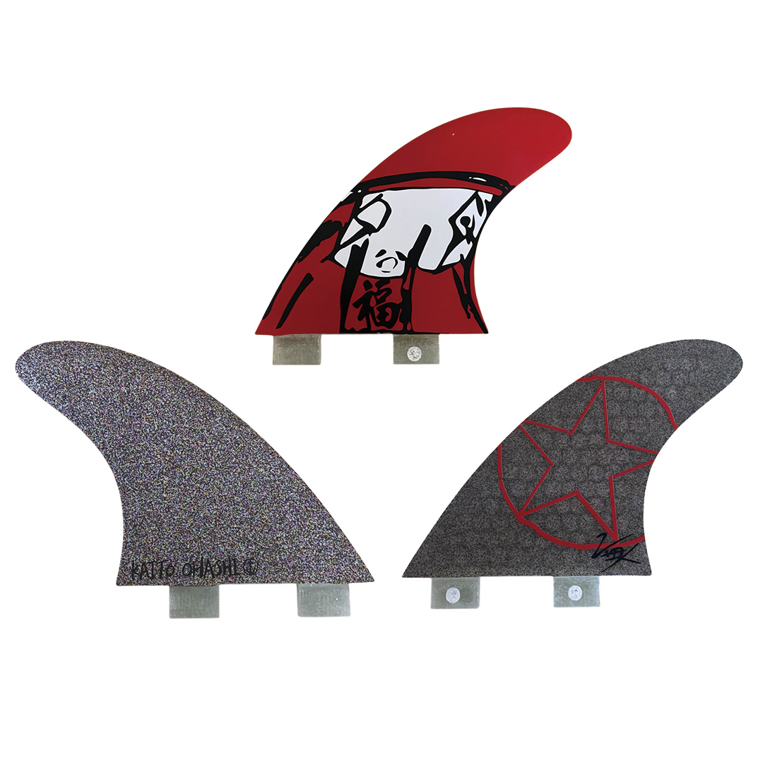 CAPTAIN FIN Kaito Ohashi THRUSTER DARUMA TT Art SMALL TRIFIN FCS