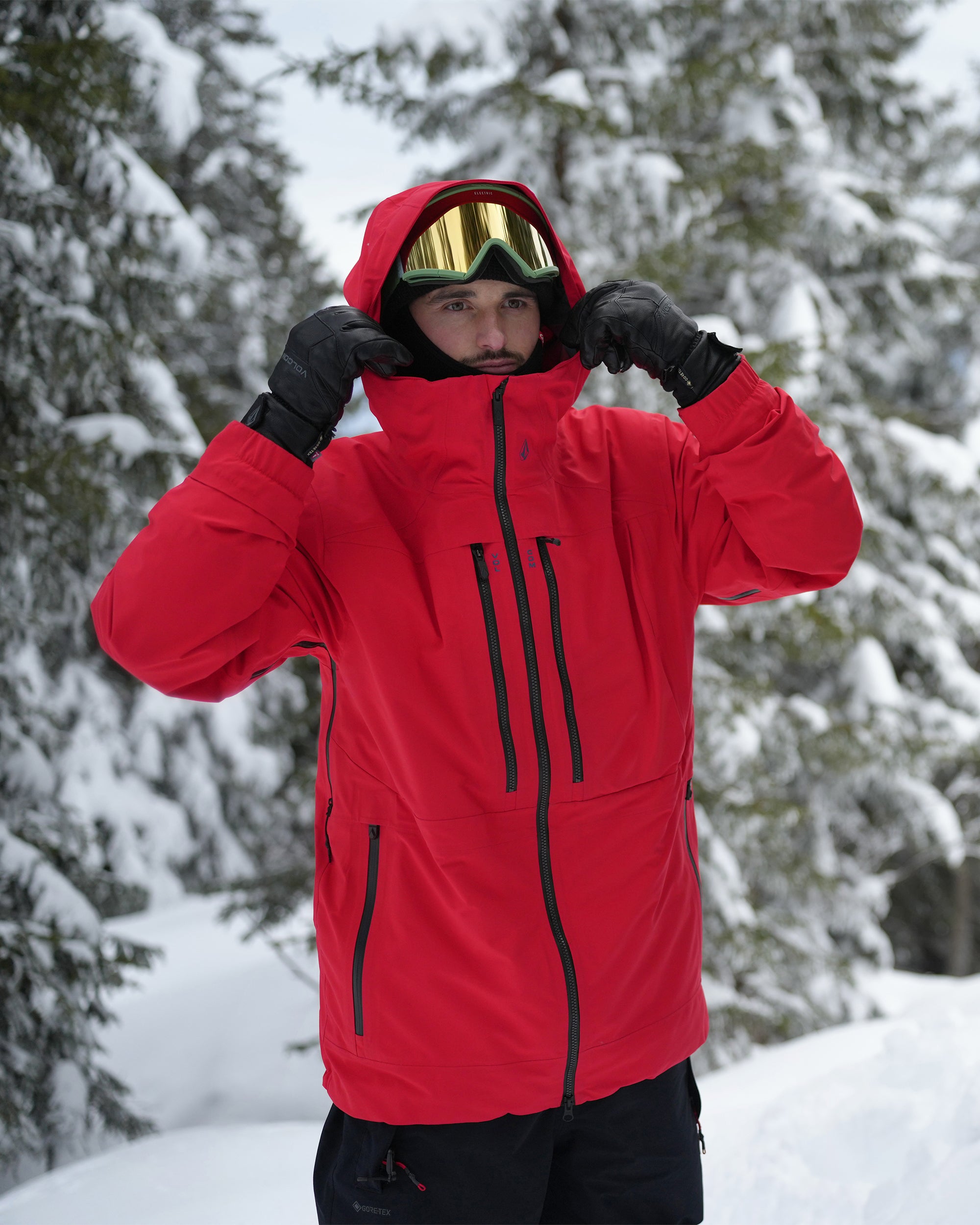 Guide Gore-Tex Jacket - Crimson - Men - Volcom EU - 2 Years