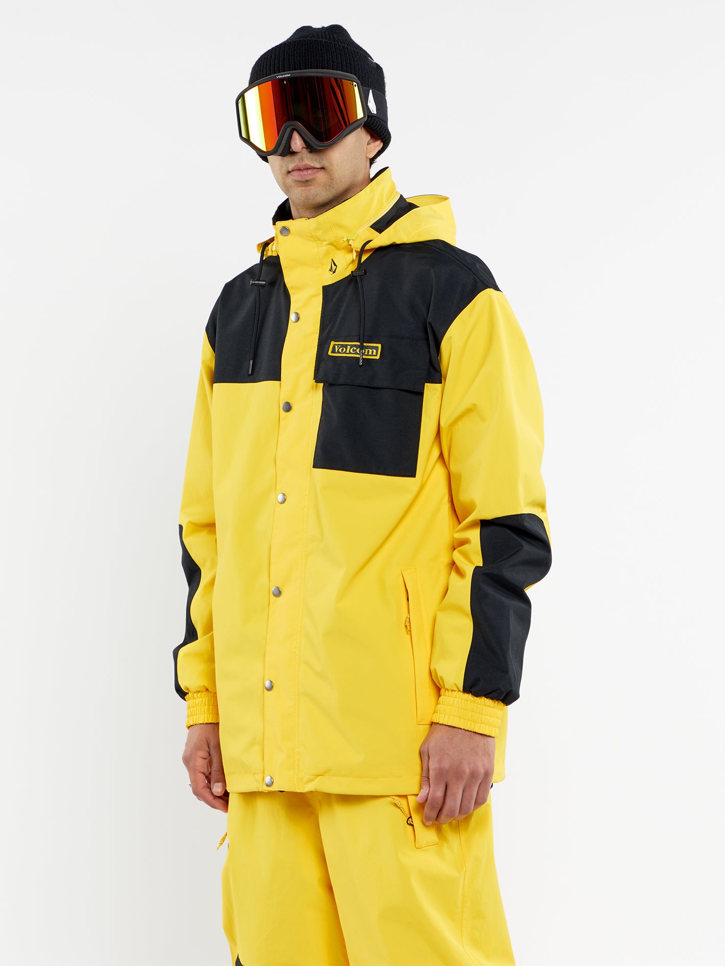 Longo Gore-Tex Jacket - BRIGHT YELLOW - Men - Volcom EU – Volcom