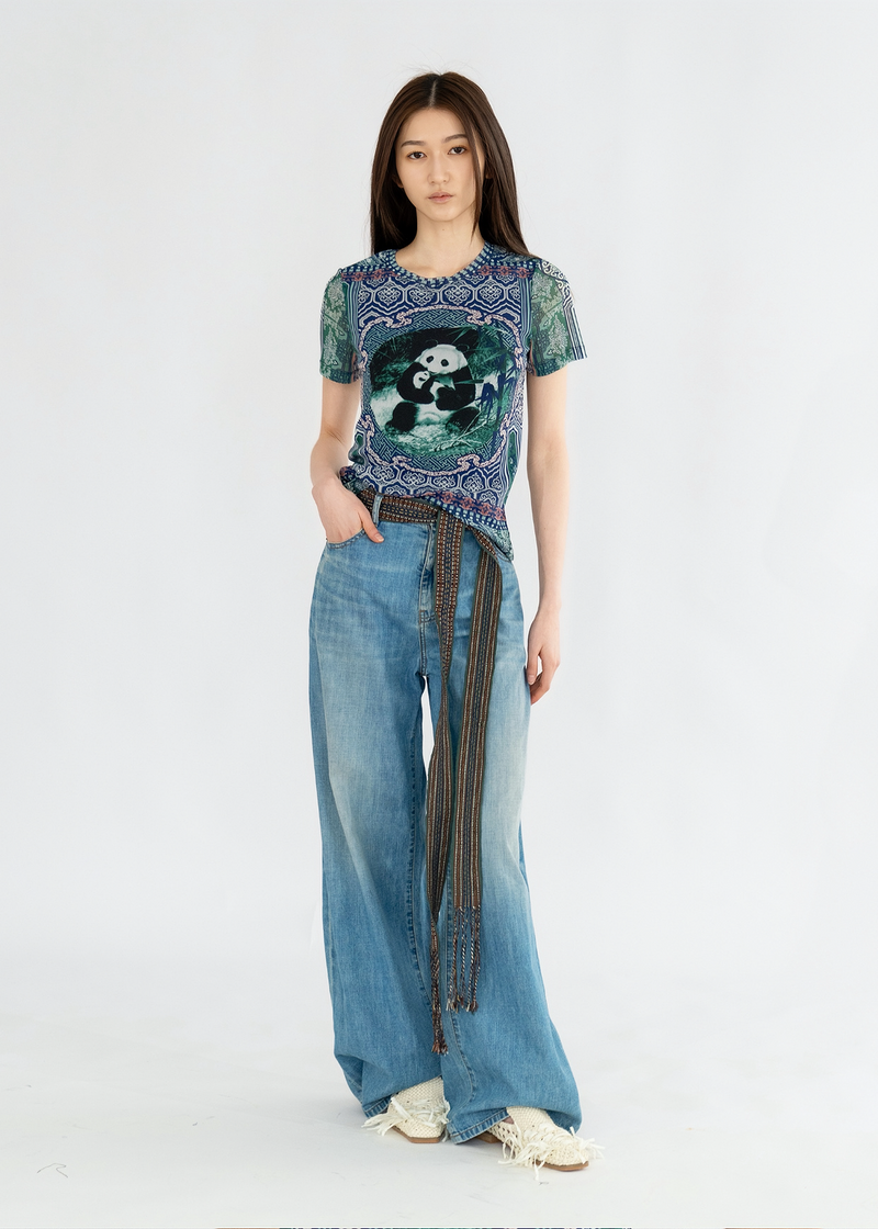 PANDA REVIVAL 2025 ST NETTING TOP – Vivienne Tam Store