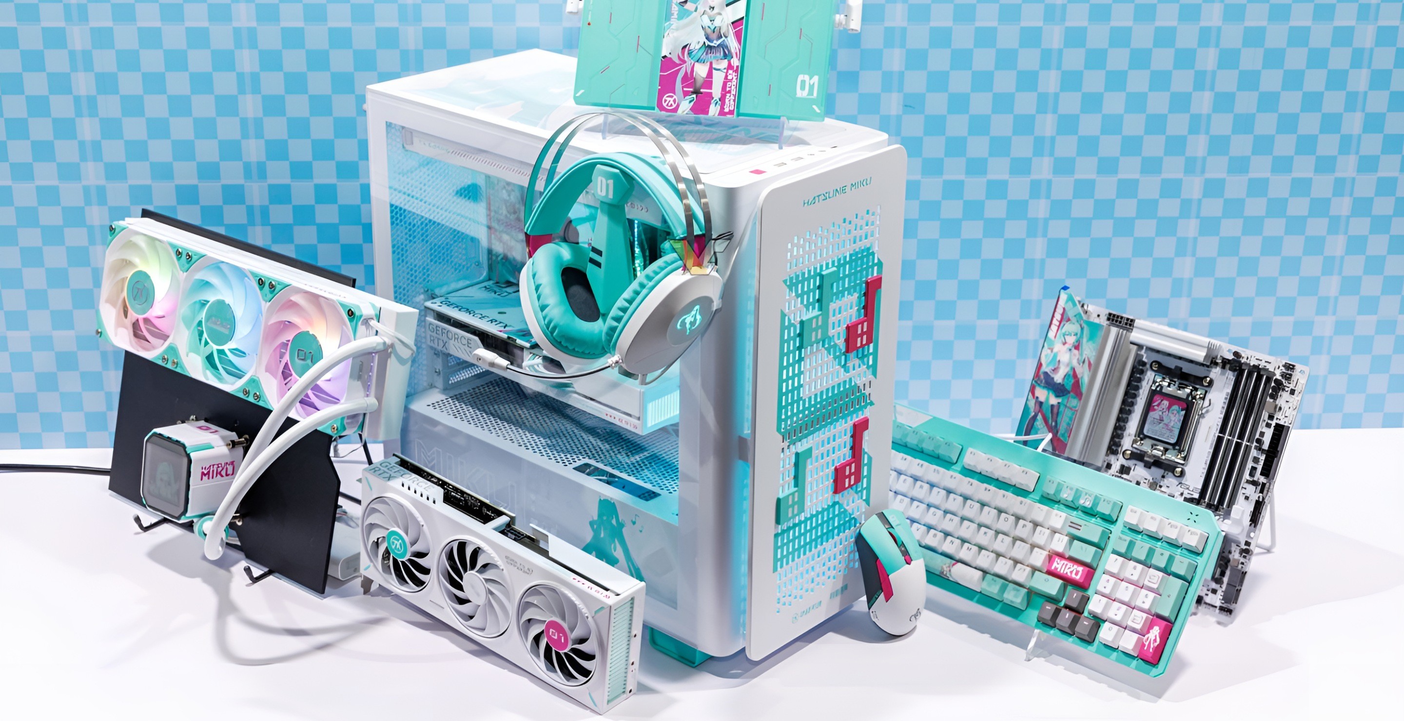 ASUS Is Launching Hatsune Miku PC Components - Now You Can Have A