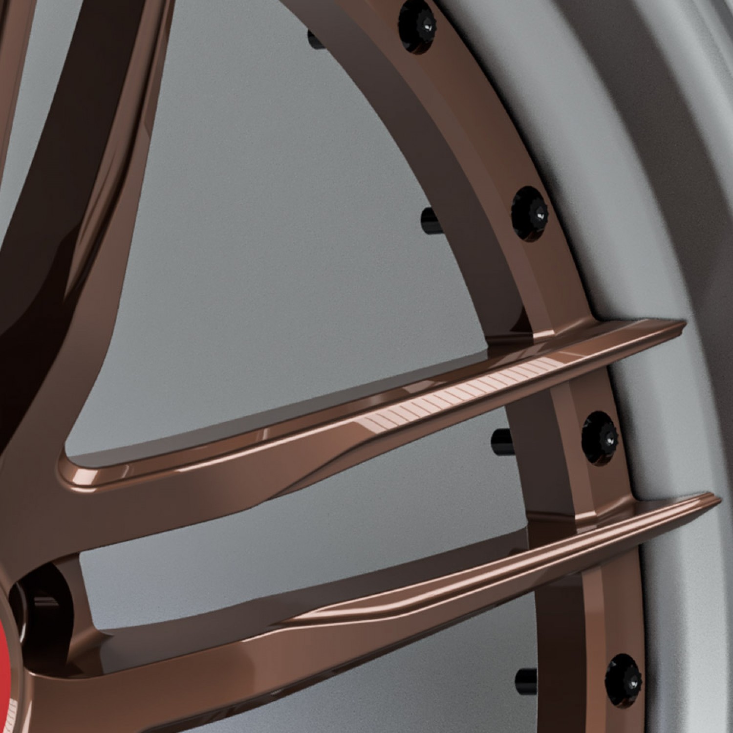 Vicrez V5F-R 3-Piece with Step Lip Forged Wheel vzn118507