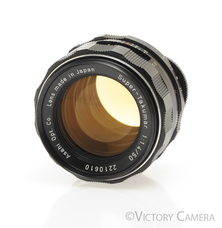 Pentax Super-Takumar 50mm F1.4 M42 Screw Mount Thorium Glass Lens [EXC