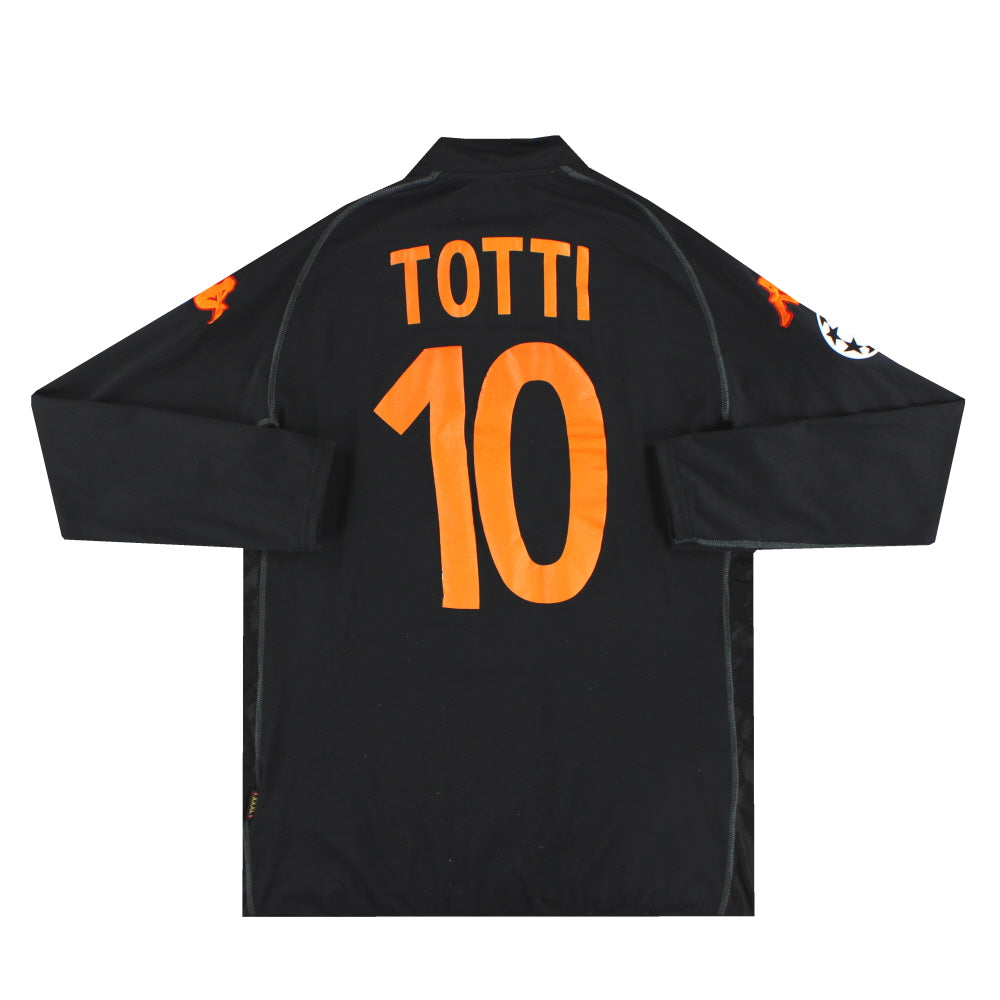 2002-03 Roma Kappa Third Shirt Totti #10 L/S XXXL | Vintage