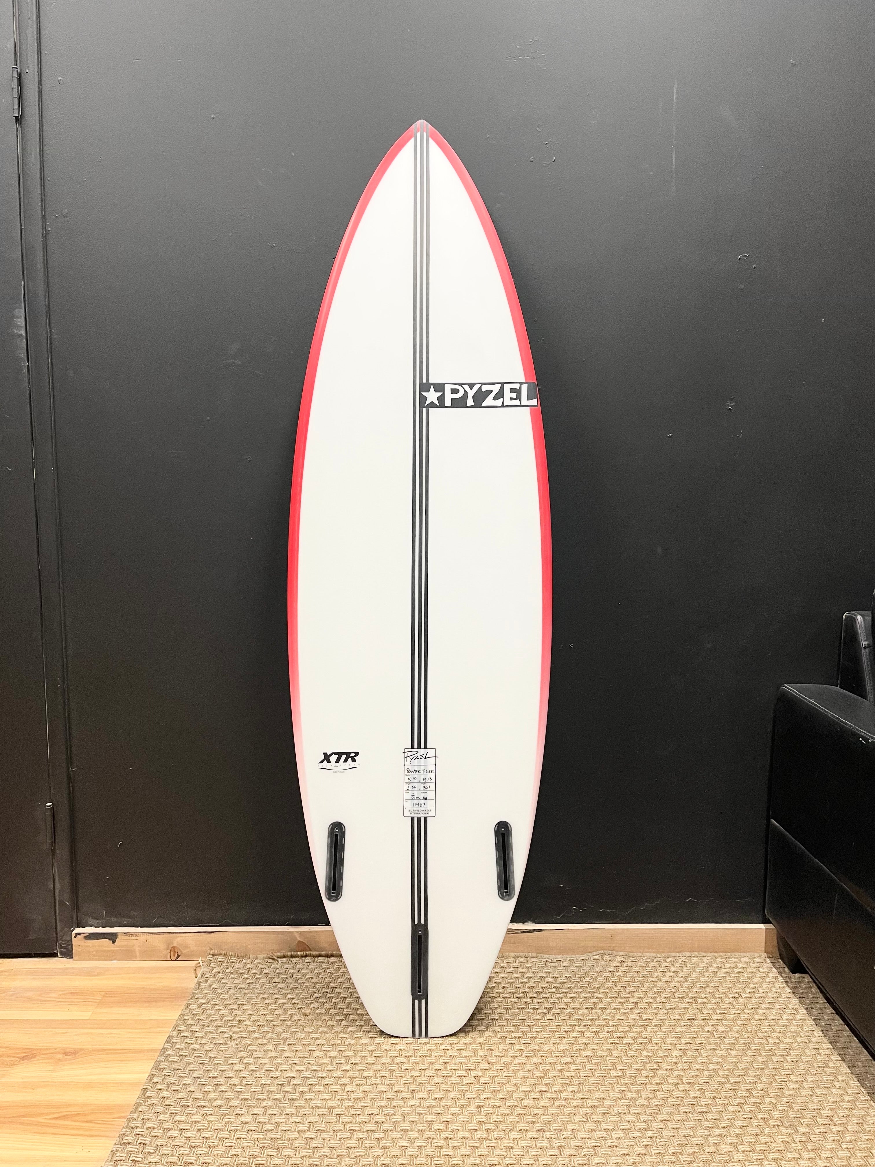 Pyzel Power Tiger 5'10” (New) – XTR Epoxy Technology, LLC