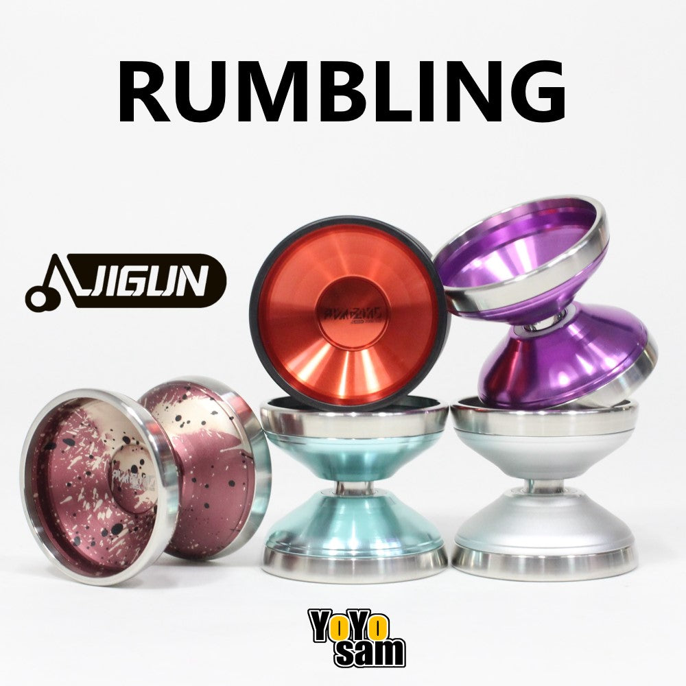 JIGUN Rumbling Yo-Yo - Bimetal 6061 Aluminum with Stainless Steel