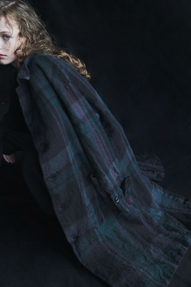 Y's Boiled Wool / Plaid | Yohji Yamamoto (ヨウジヤマモト) Official
