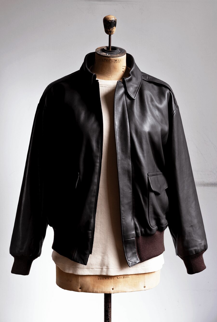 COMOLI シープスキン A-2ジャケット | 大阪心斎橋のメンズ洋服の