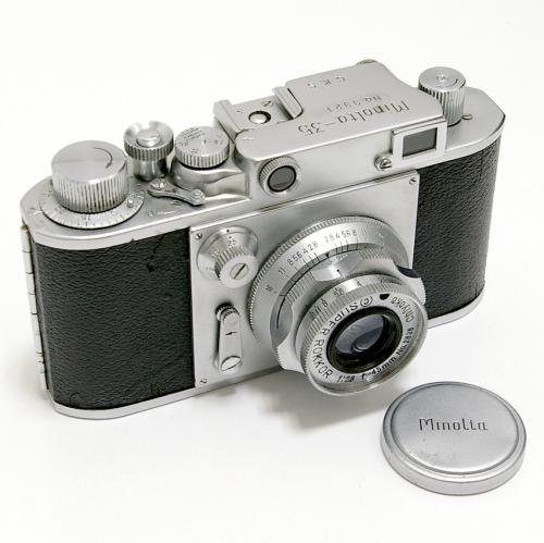中古 ミノルタ 35 I型 MIOJ 45mm F2.8 セット 24x32判 minolta｜カメラ