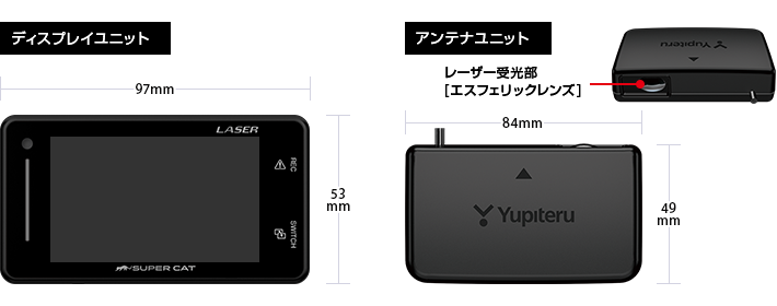 Z828DR 機能・仕様｜レーザー&レーダー探知機｜Yupiteru(ユピテル)