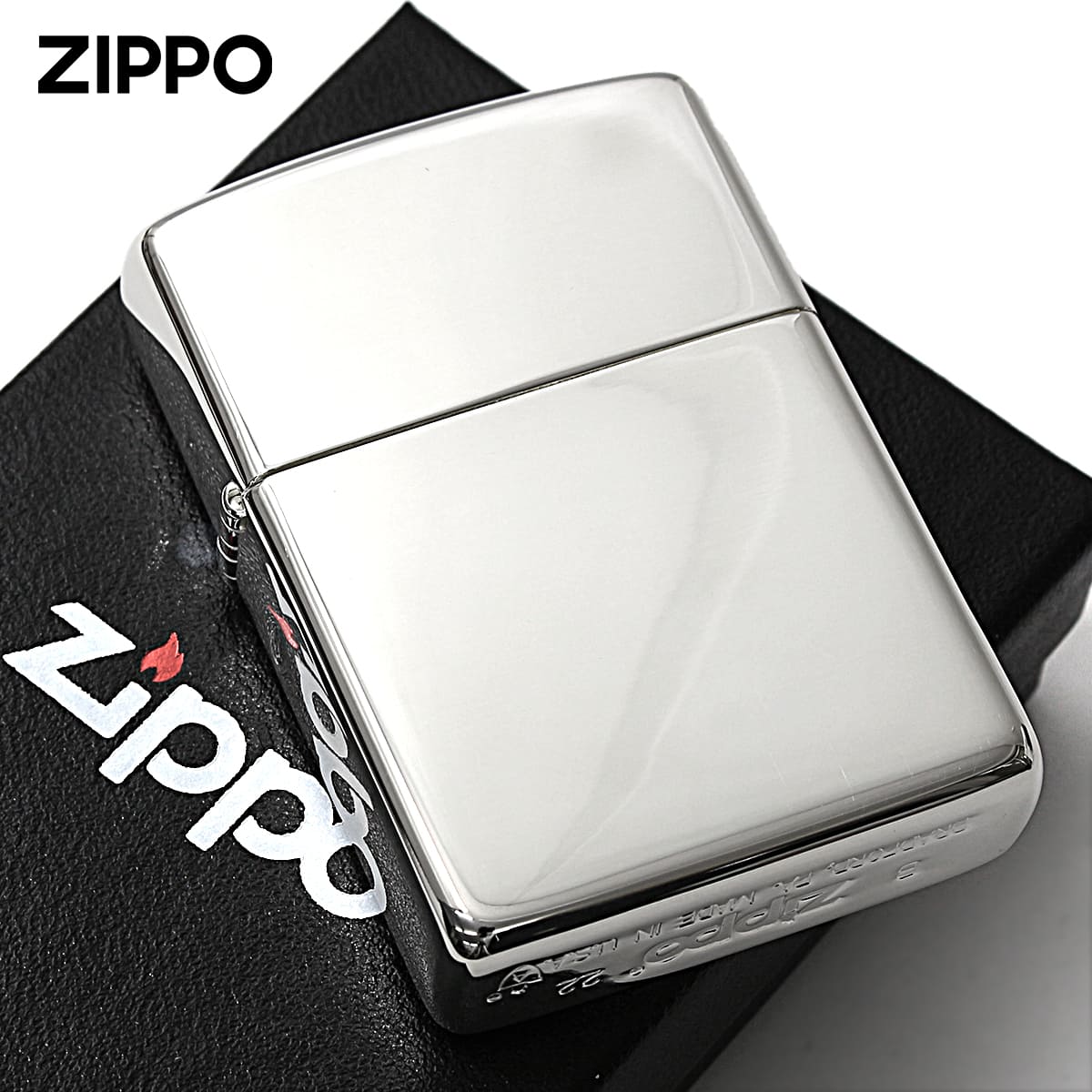 Zippo ジッポー アーマー 銀メッキ 10ミクロン ミラー 鏡面 ポリッシュ
