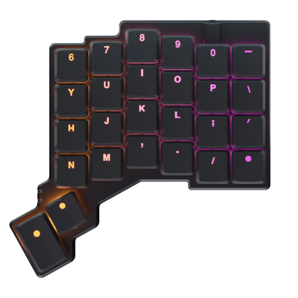 The Voyager: A powerful, low-profile, split ergonomic keyboard