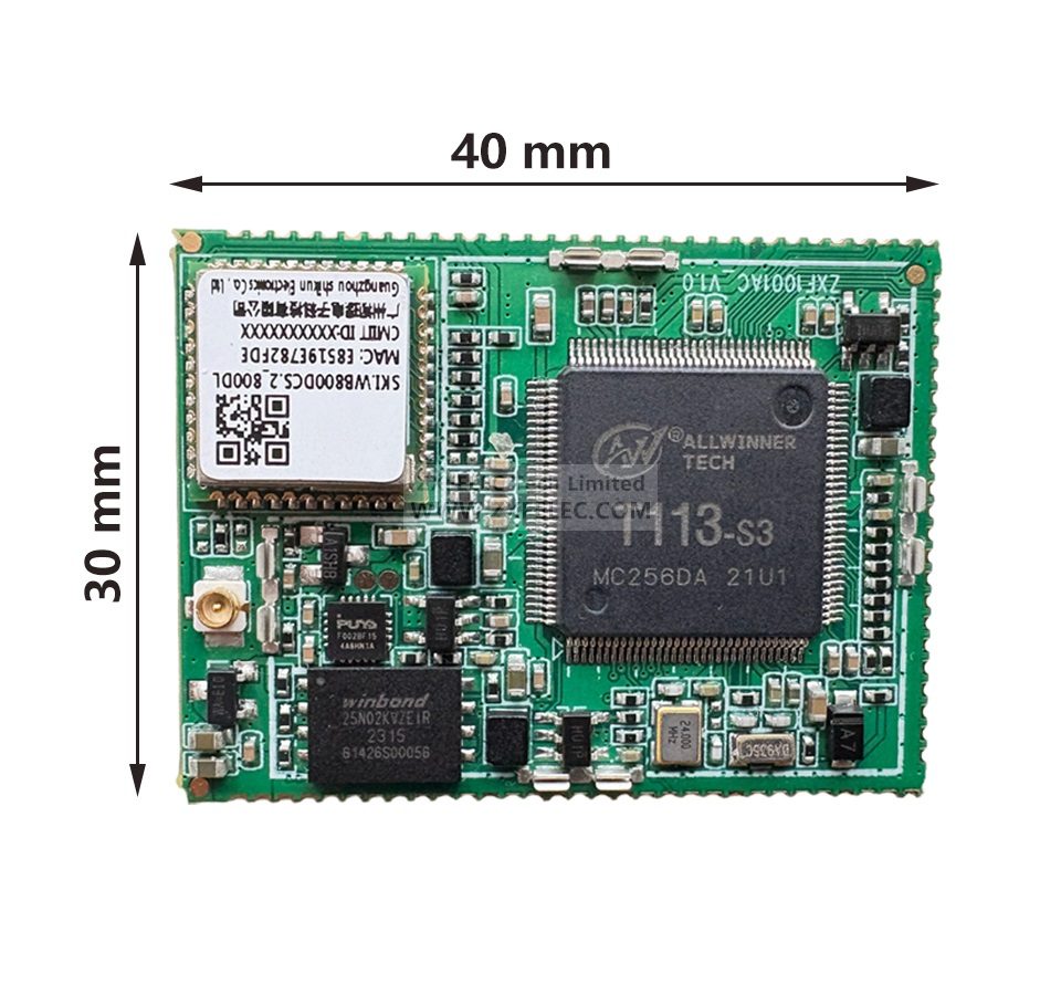 Allwinner T113S3 Embedded Core Board | Rapid Integration for