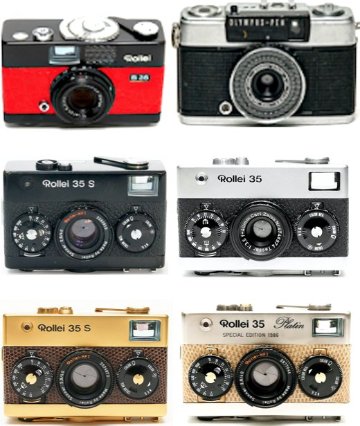 Rollei 35 コンパクトフィルムカメラ 35mmフルサイズで当時の世界最小