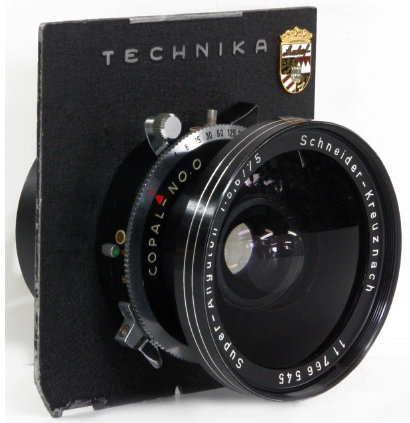 75/5.6 Super-Angulon Schneider-Kreuznach｜カメラのマツバラ光機