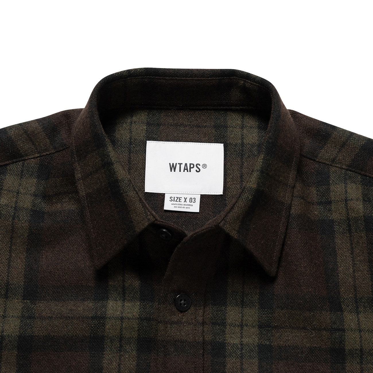 TXT 01 / LS / WOPL. TWEED. TEXTILE. OF – WTAPS HK